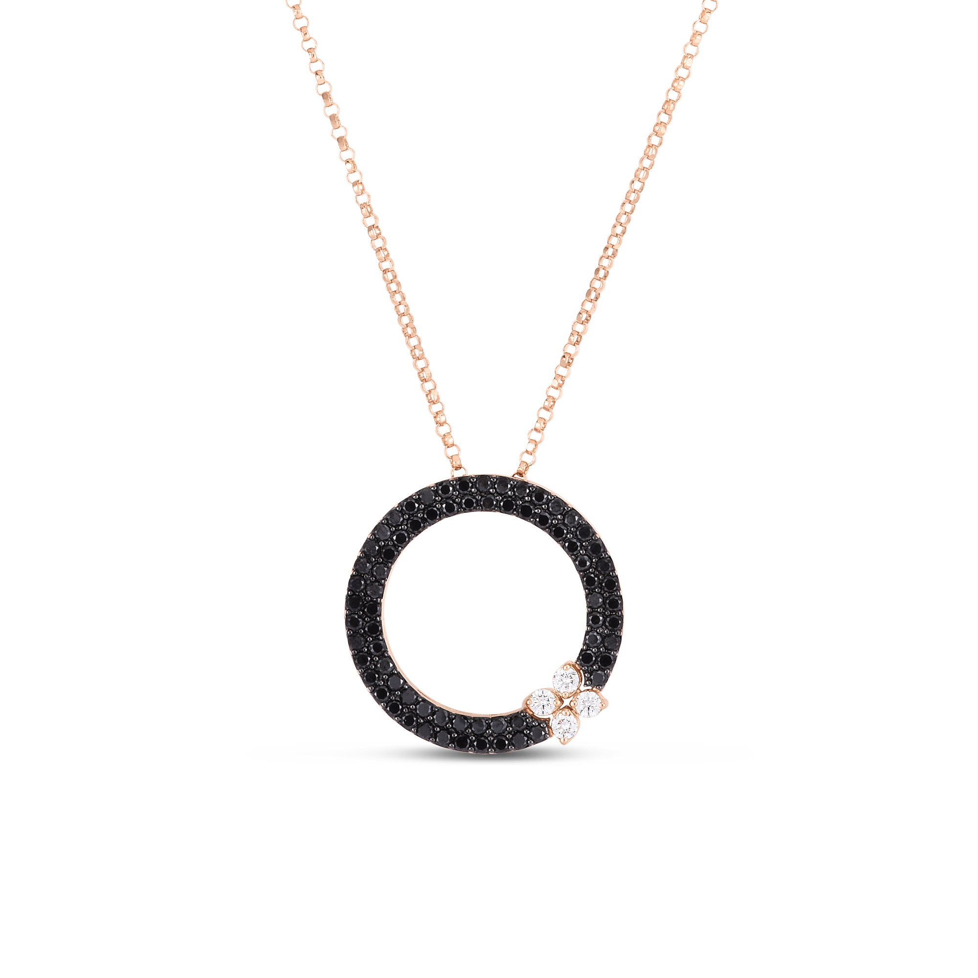 Roberto coin circle store of life necklace