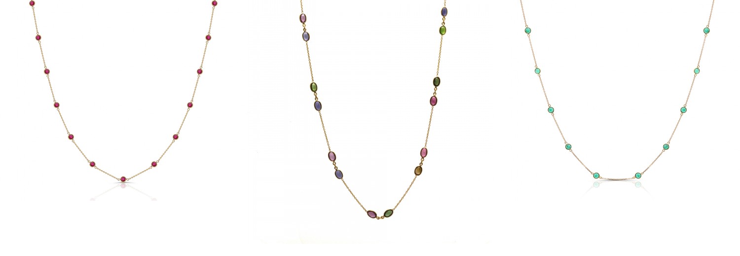 gemstone necklaces