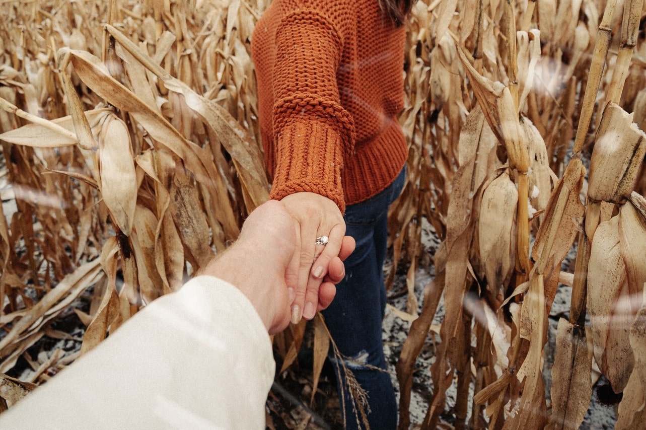 couple in fall