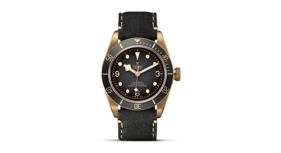 a bronze and black TUDOR Black Bay Bronze watch