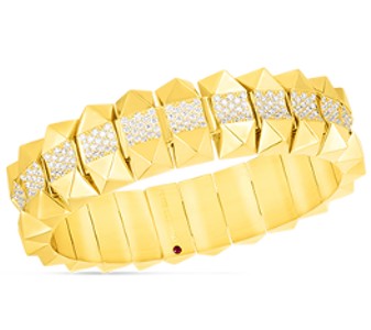 Gold bracelet from the Obelisco collection