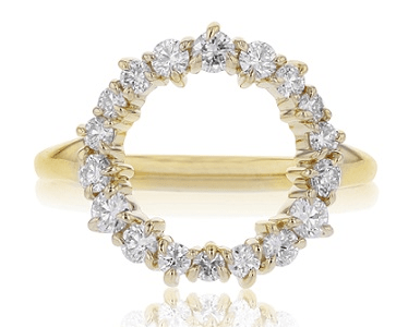 A diamond circle fashion ring from Phillips House.