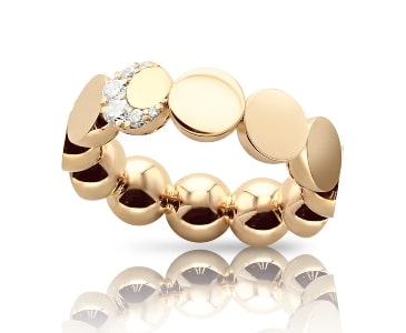 A bubble-inspired fashion ring from Pasquale Bruni.