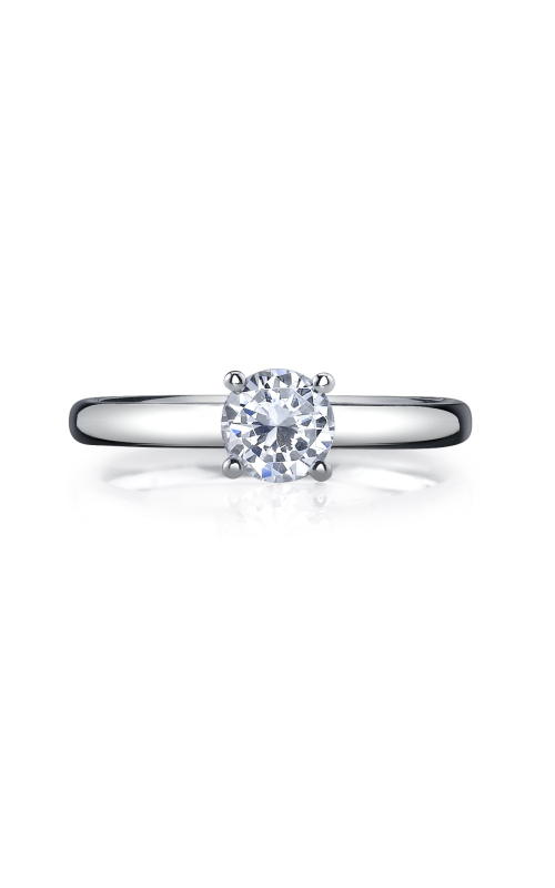 Kirk Bridal Round Solitaire Engagement Ring 1004X8