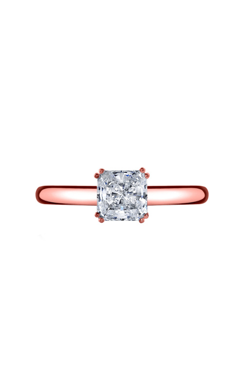 Kirk Bridal Radiant Solitaire Engagement Ring 1025