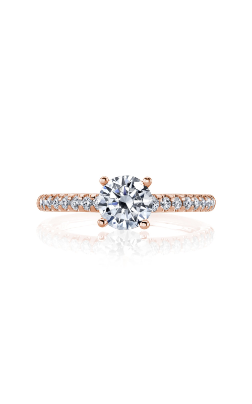 Kirk Bridal Round Semi Set Comfort Fit Engagement Ring 2208