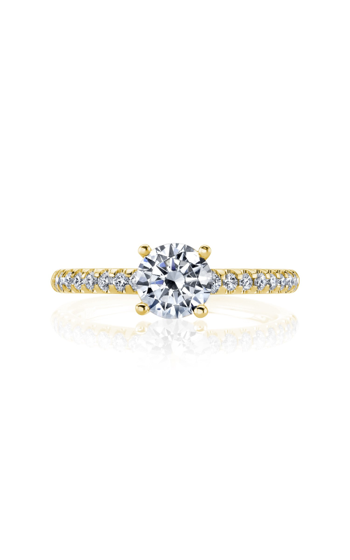 Kirk Bridal Round Semi Set Comfort Fit Engagement Ring 2208