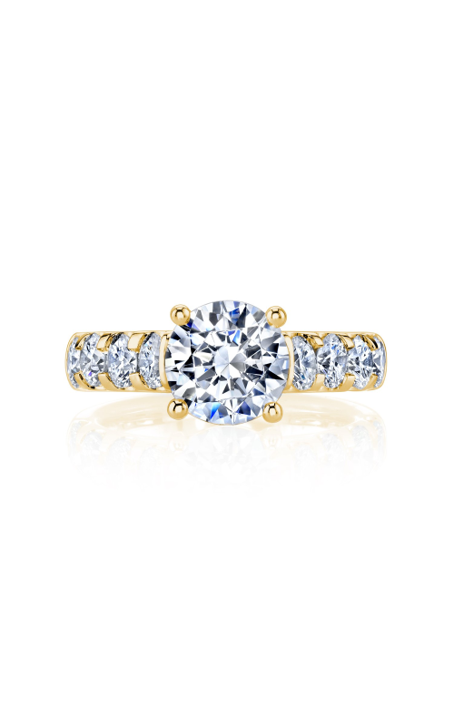 Kirk Bridal Catedral Engagement Ring 2223 18K YELLOW