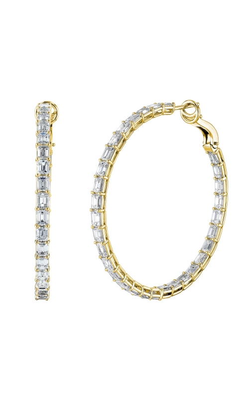 KirkCOUTURE Diamond Hoop Earrings