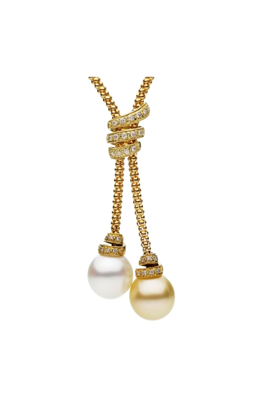 Kirk Couture Pearl Lariat Necklace N015008Y-SG