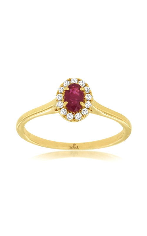 Kirk Signature Ruby Halo Ring
