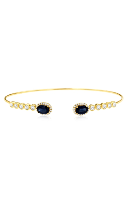 KirkSIGNATURE Sapphire and Diamond Bangle