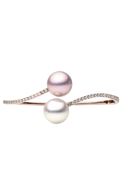 KirkSIGNATURE Pearl Bracelet with Diamonds