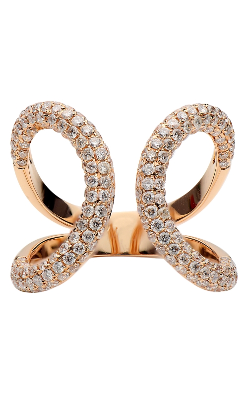 KirkSIGNATURE Diamond Ring in Rose Gold