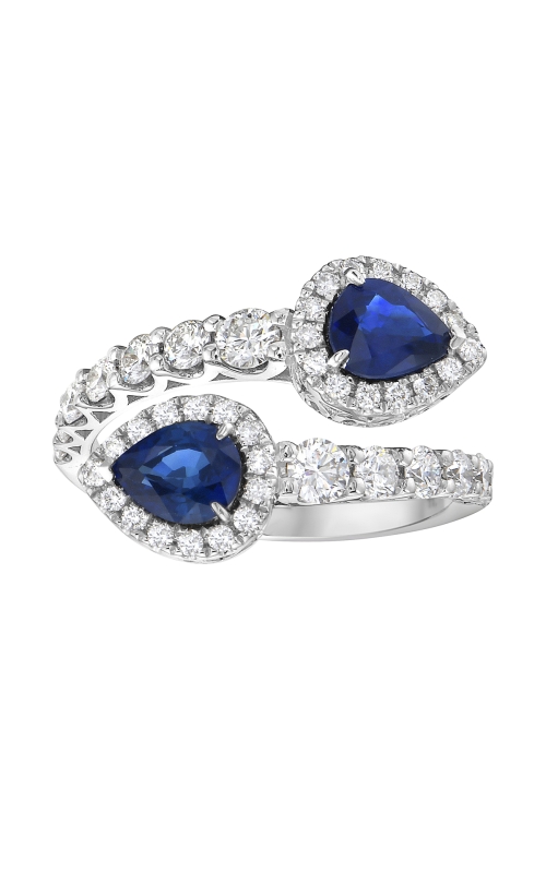 KirkSIGNATURE Blue Sapphire and Diamond Ring