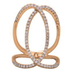 KirkSIGNATURE Diamond Rose Gold Ring