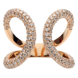 KirkSIGNATURE Diamond Ring in Rose Gold