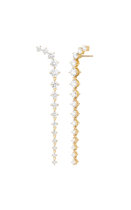 Aria Dagger Earring in Yellow Gold