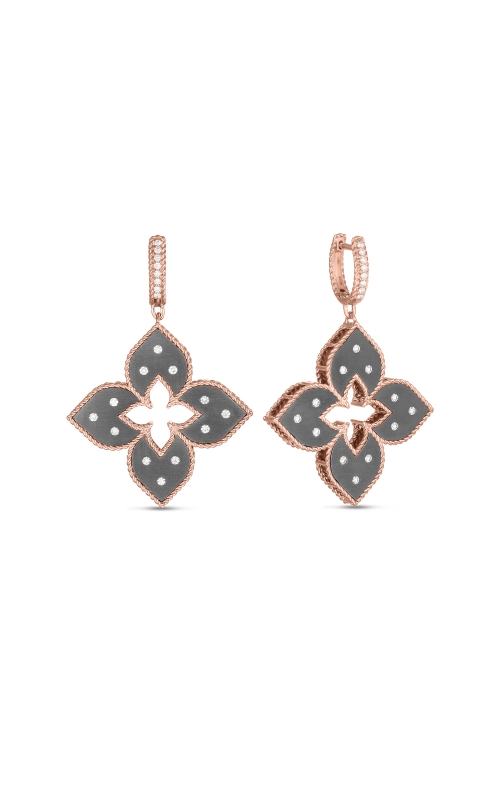 Roberto Coin Venetian Princess Earrings in 18k Rose Gold