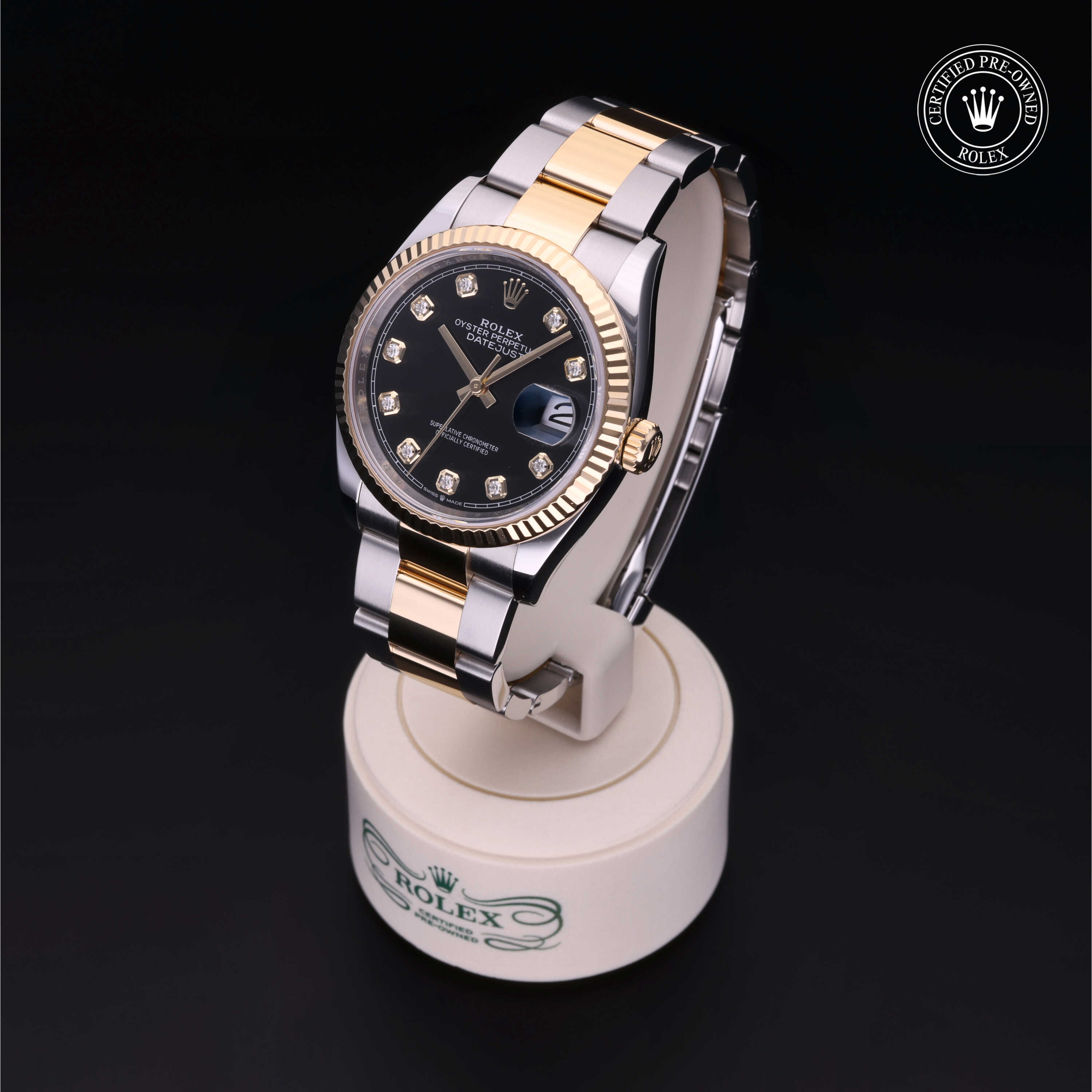 Rolex Datejust in Rolesor 18 Carat Yellow M126233-0022 at Kirk Jewelers