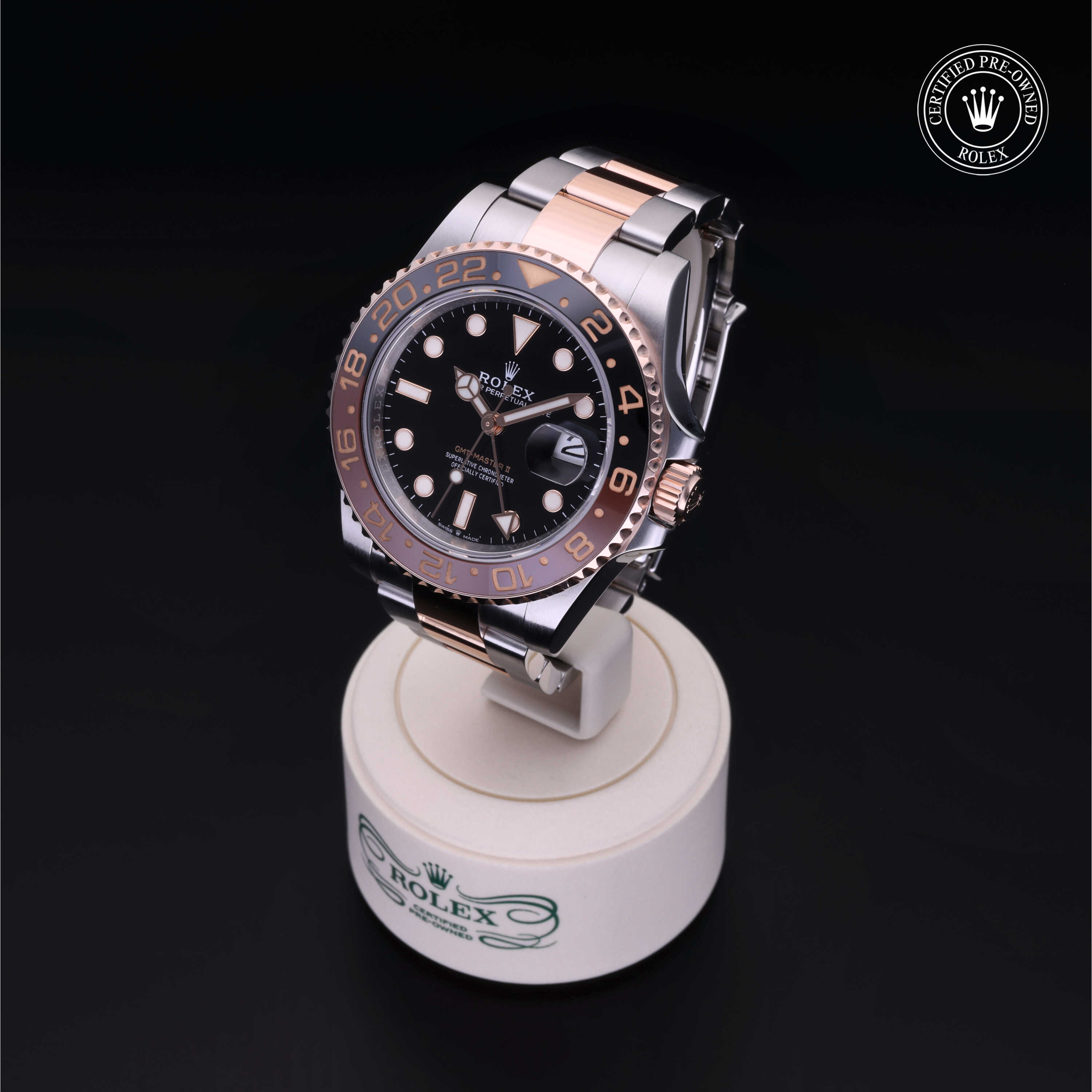 Rolex GMT-Master II in Rolesor 18 Carat Red M126711CHNR-0002 at Kirk Jewelers