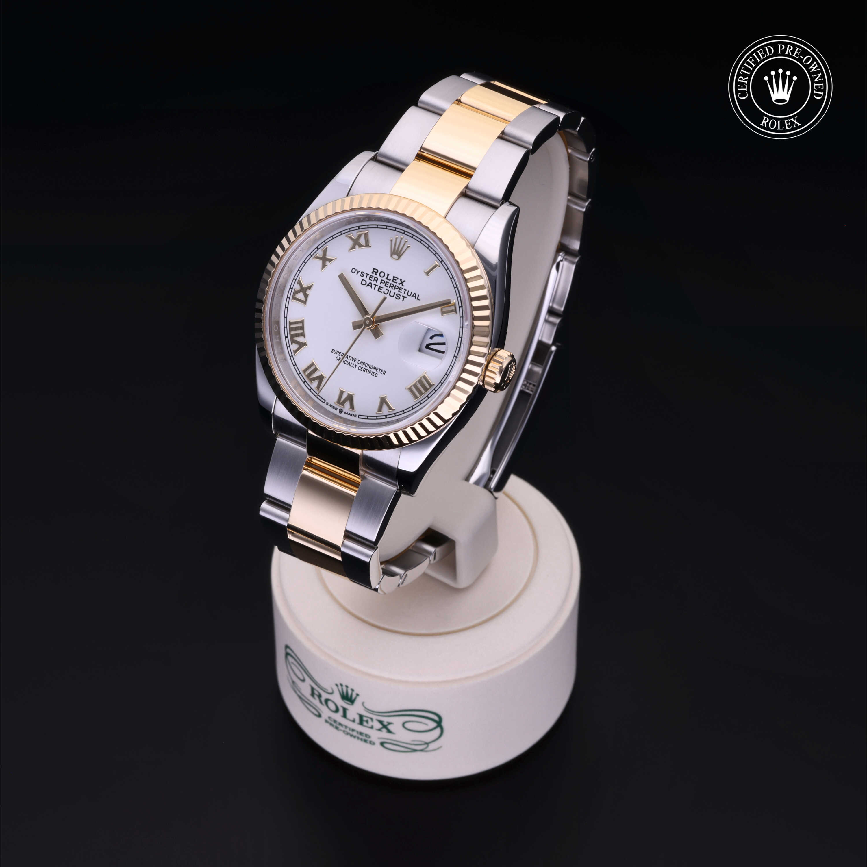 Rolex Datejust in Rolesor 18 Carat Yellow M126233-0030 at Kirk Jewelers