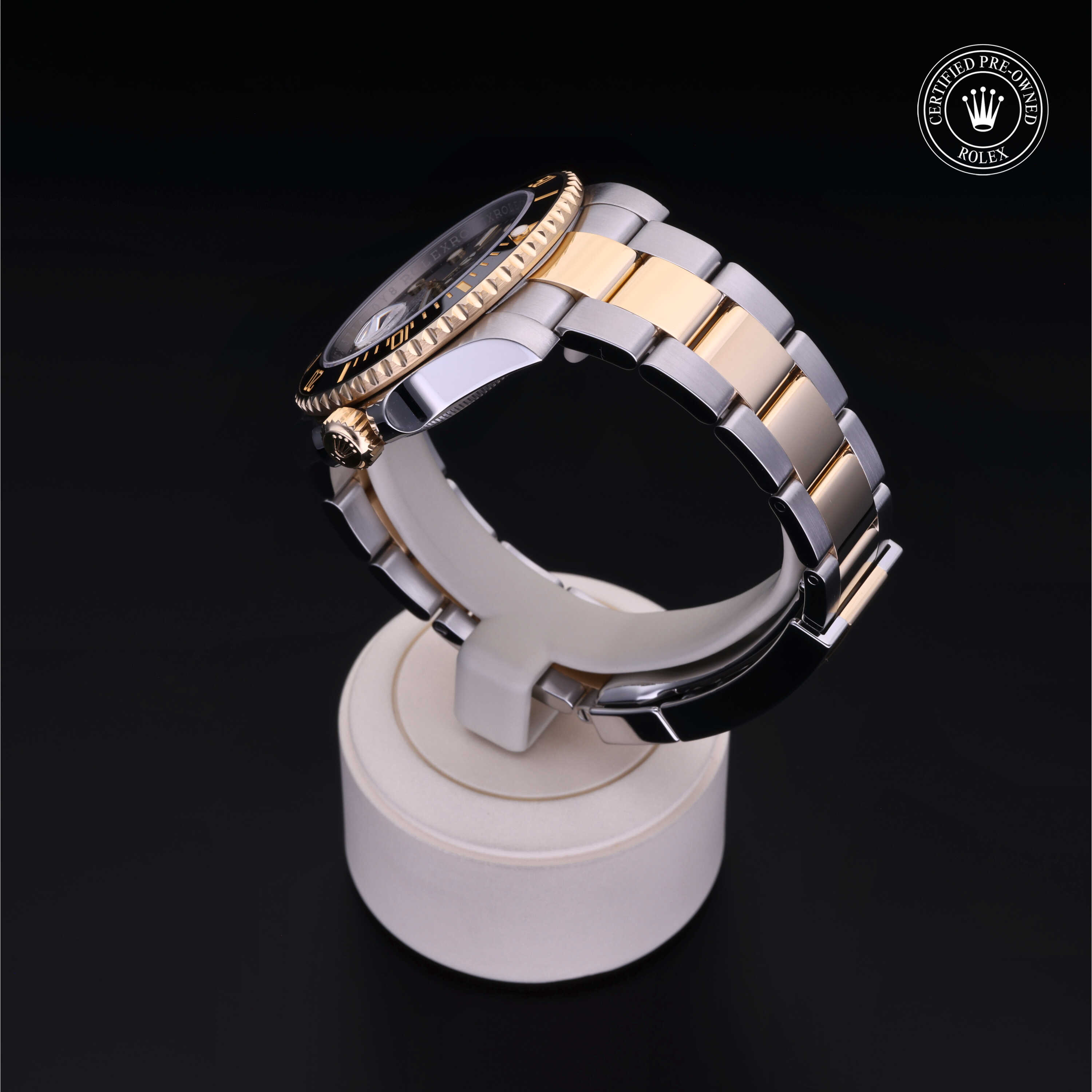 Rolex Submariner in Rolesor 18 Carat Yellow M116613LN-0001 at Kirk Jewelers
