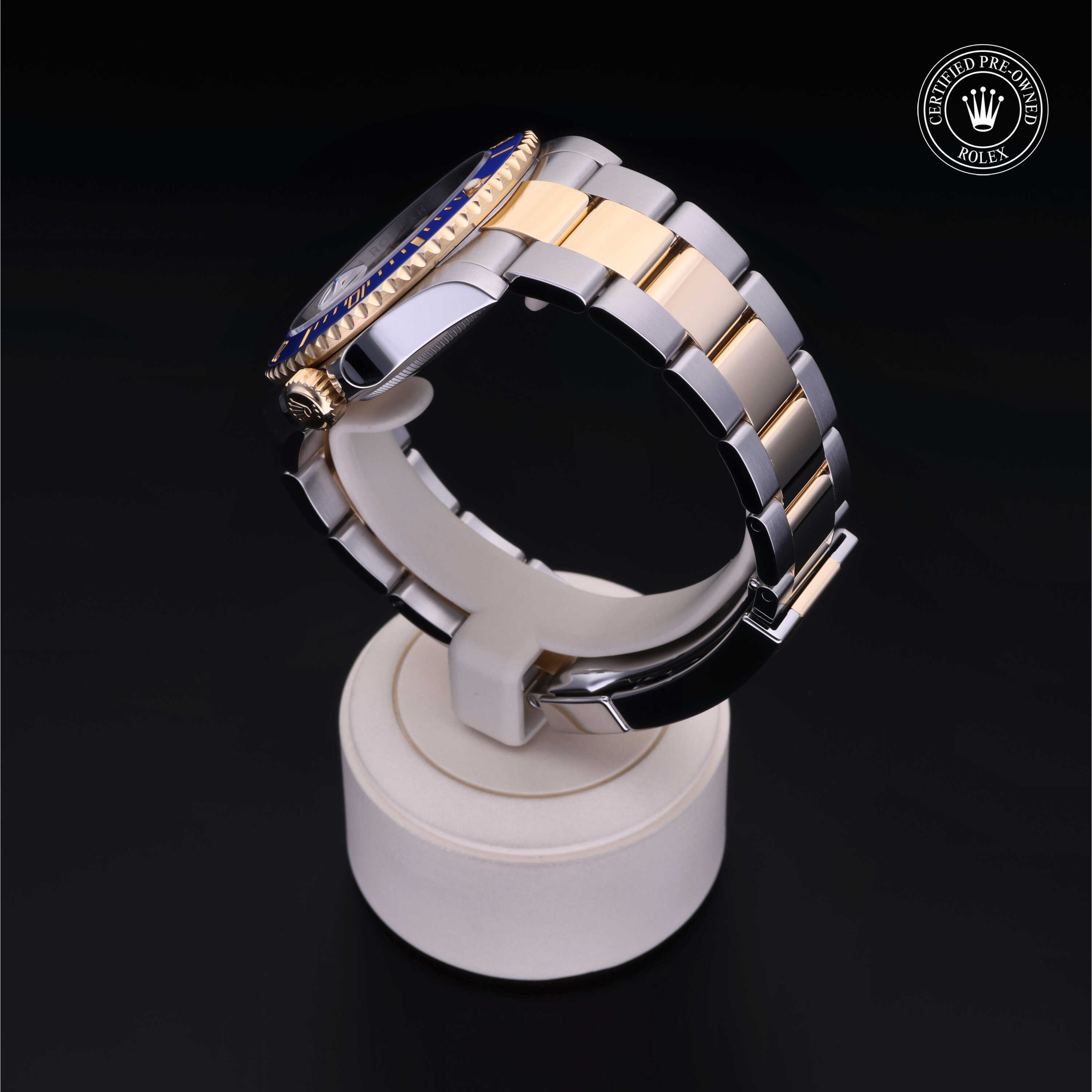 Rolex Submariner in Rolesor 18 Carat Yellow M126613LB-0002 at Kirk Jewelers
