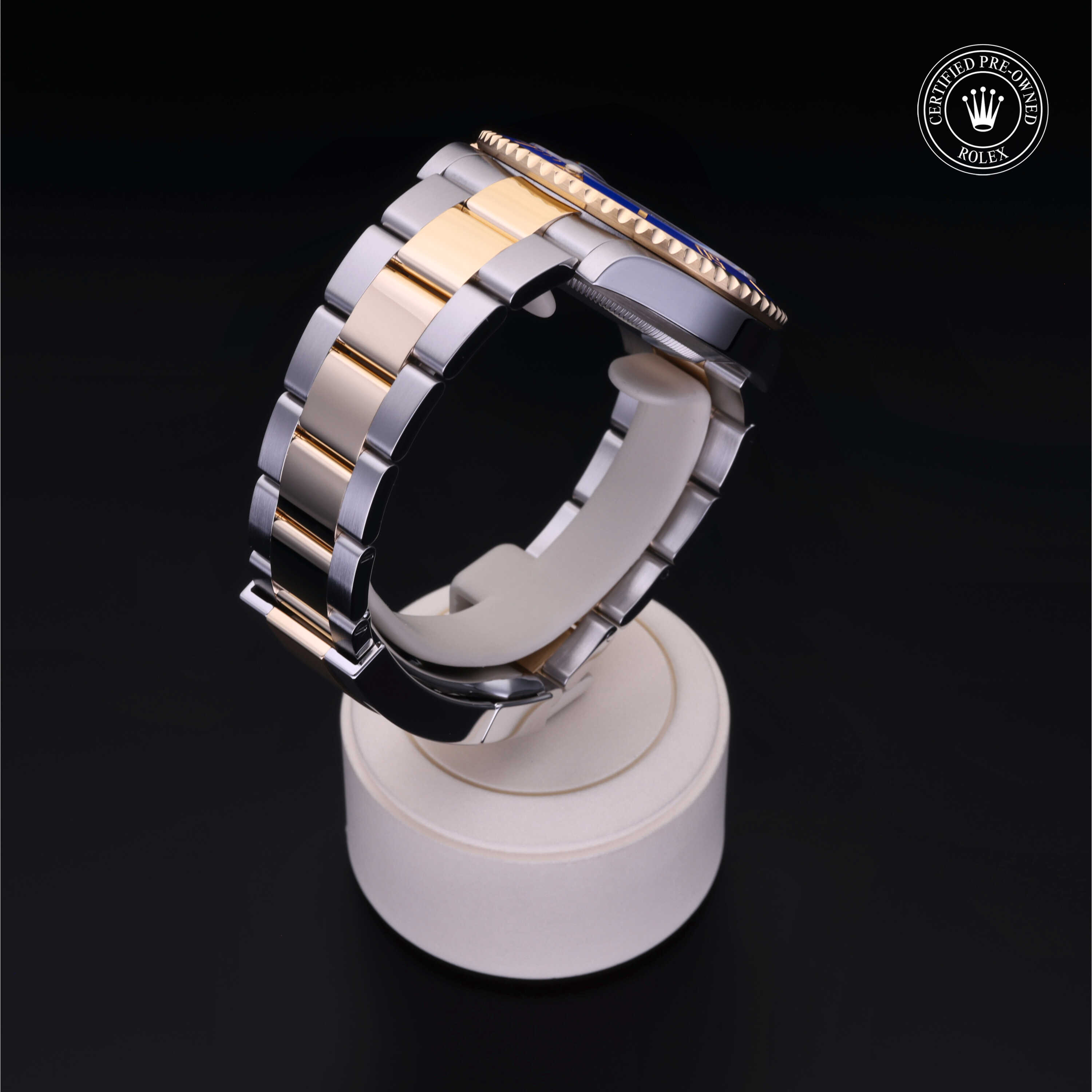 Rolex Submariner in Rolesor 18 Carat Yellow M126613LB-0002 at Kirk Jewelers
