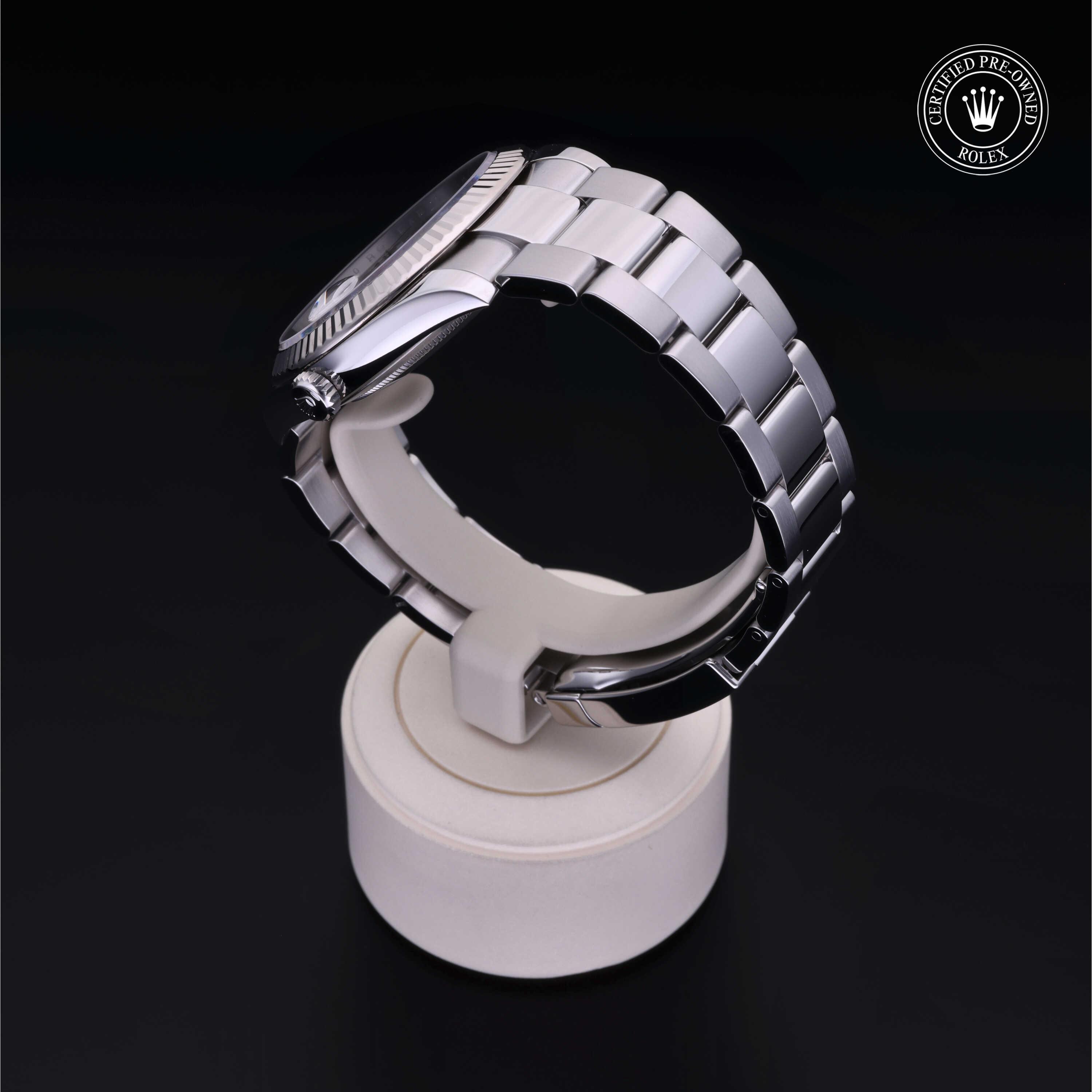 Rolex Datejust in Rolesor 18 Carat White M126334-0023 at Kirk Jewelers