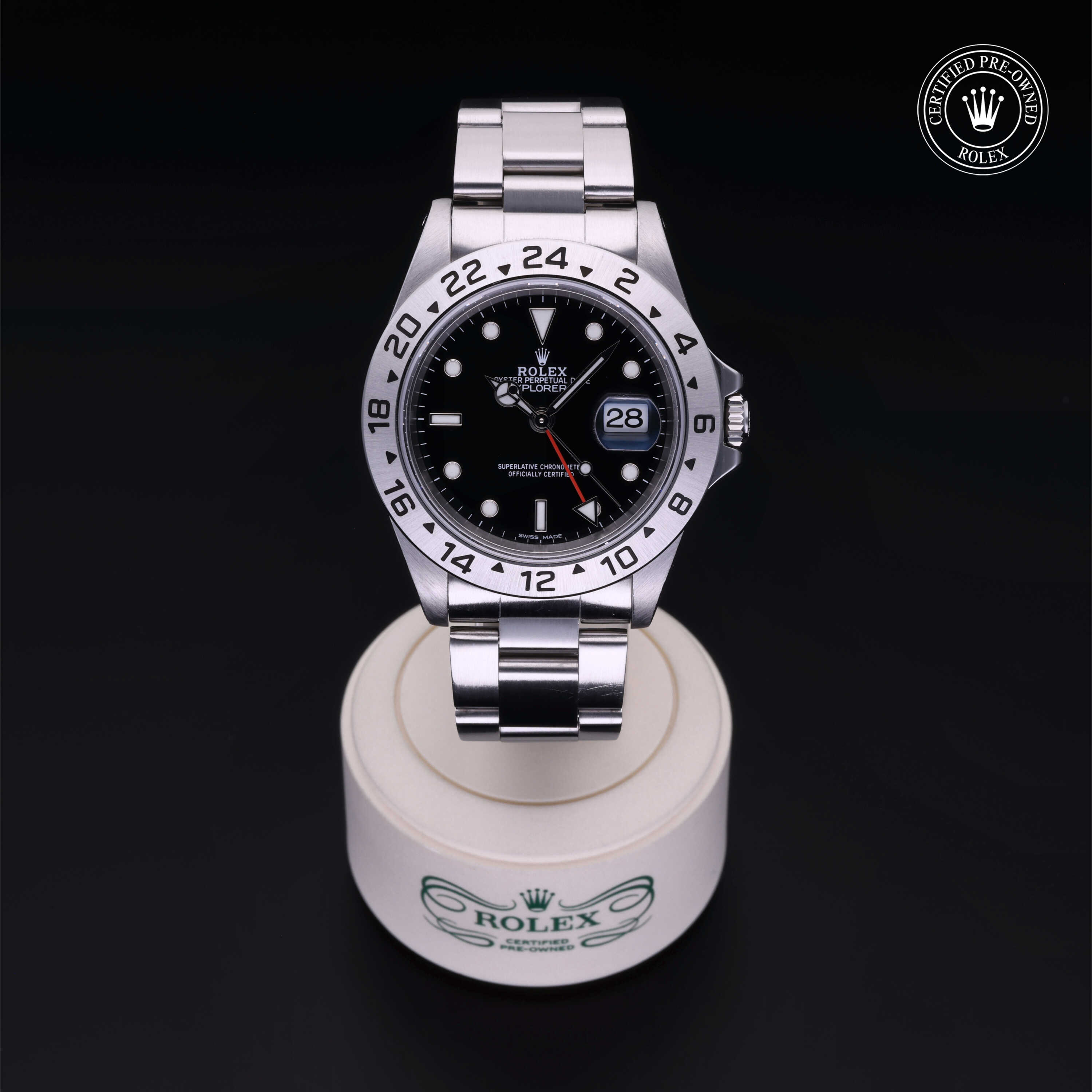 Rolex Explorer II in Steel M16570-0005 at Kirk Jewelers