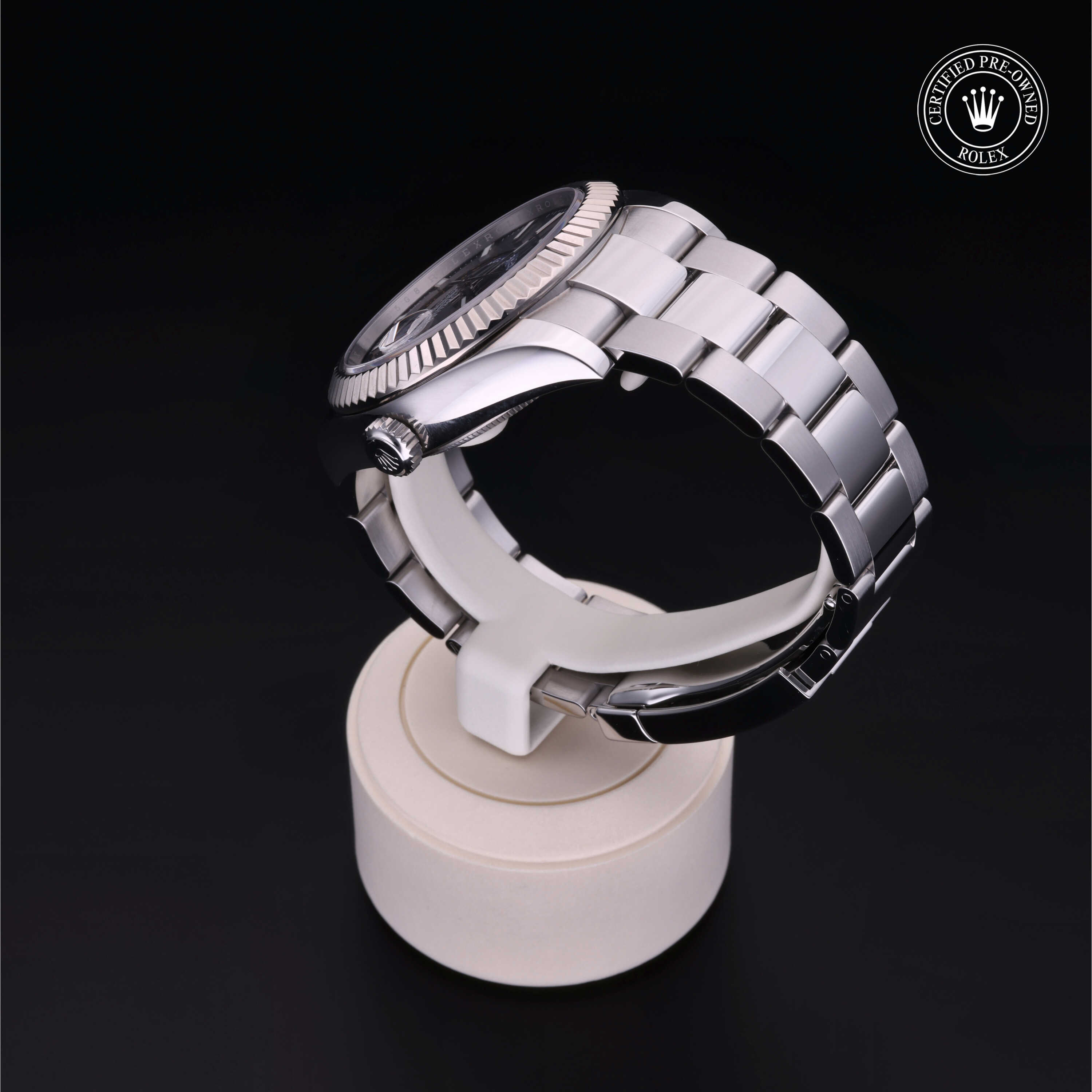 Rolex Sky-Dweller in Rolesor 18 Carat White M326934-0003 at Kirk Jewelers