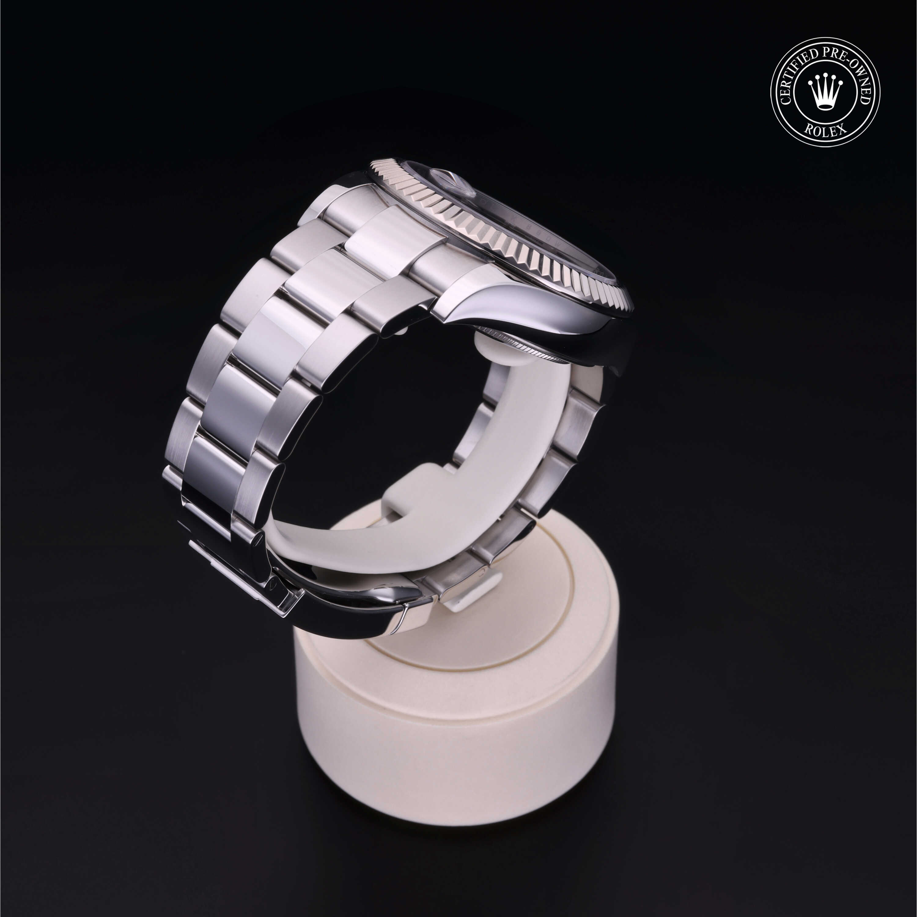 Rolex Sky-Dweller in Rolesor 18 Carat White M326934-0003 at Kirk Jewelers