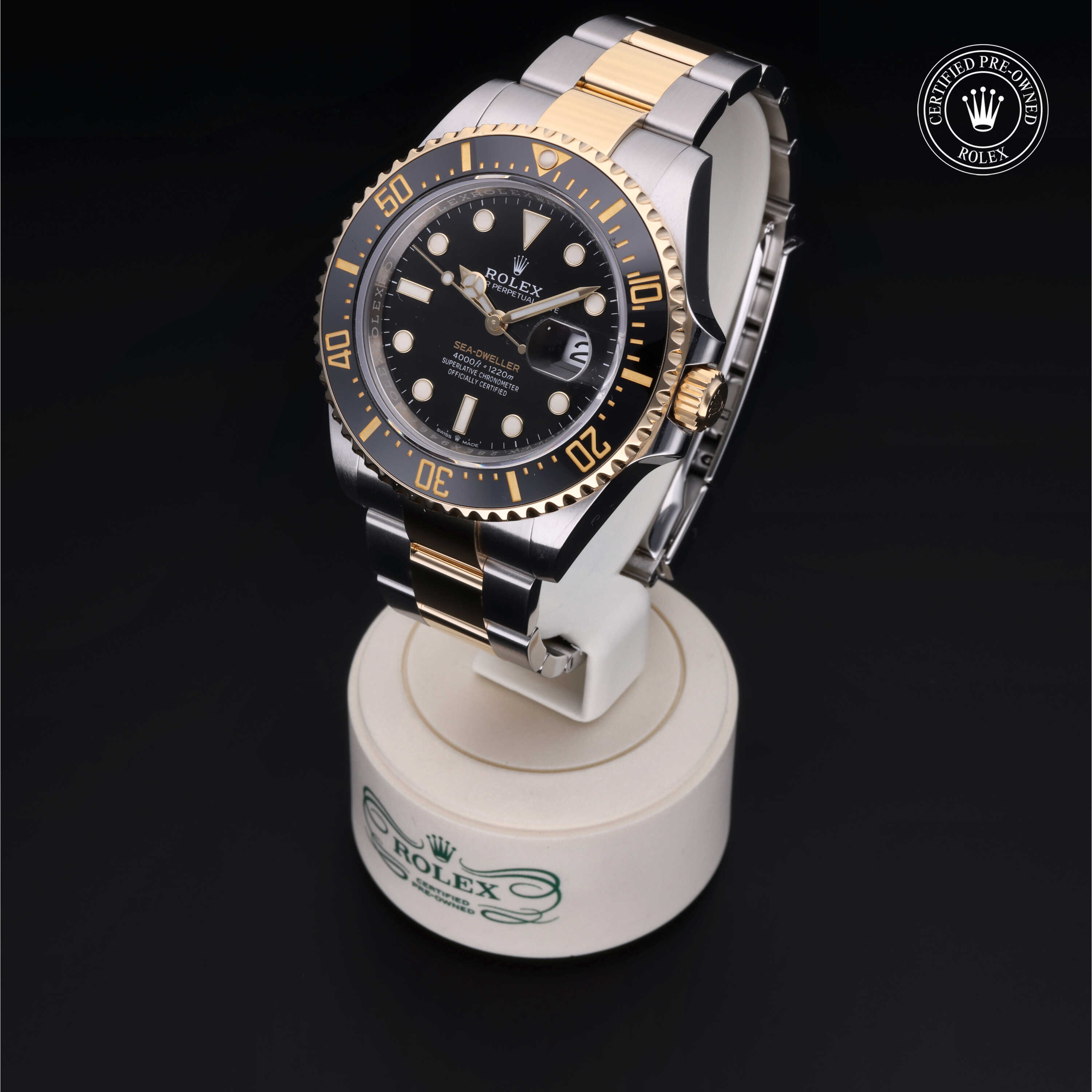 Rolex Sea-Dweller in Rolesor 18 Carat Yellow M126603-0001 at Kirk Jewelers