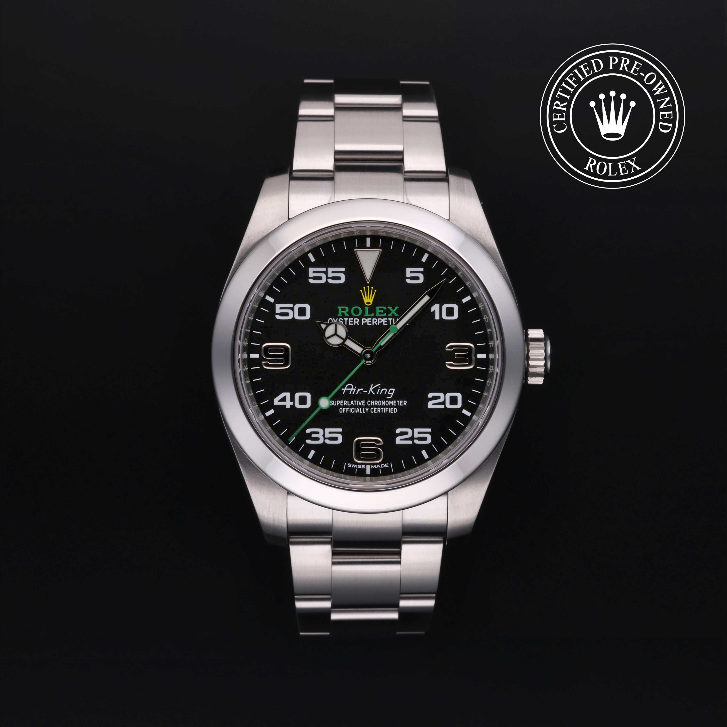 Rolex Air-King in Steel M116900-0001 at Kirk Jewelers