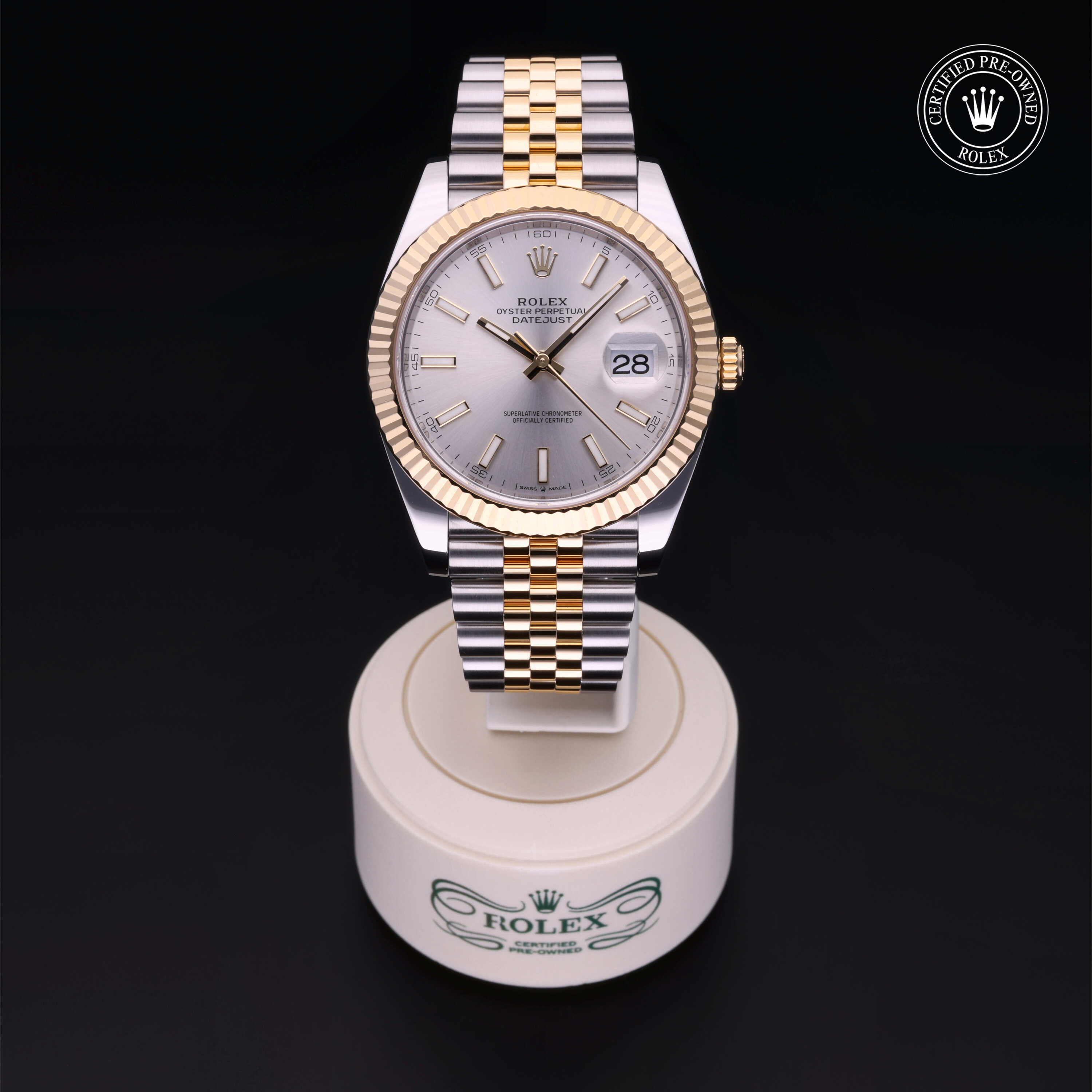 Rolex Datejust in Rolesor 18 Carat Yellow M126333-0002 at Kirk Jewelers