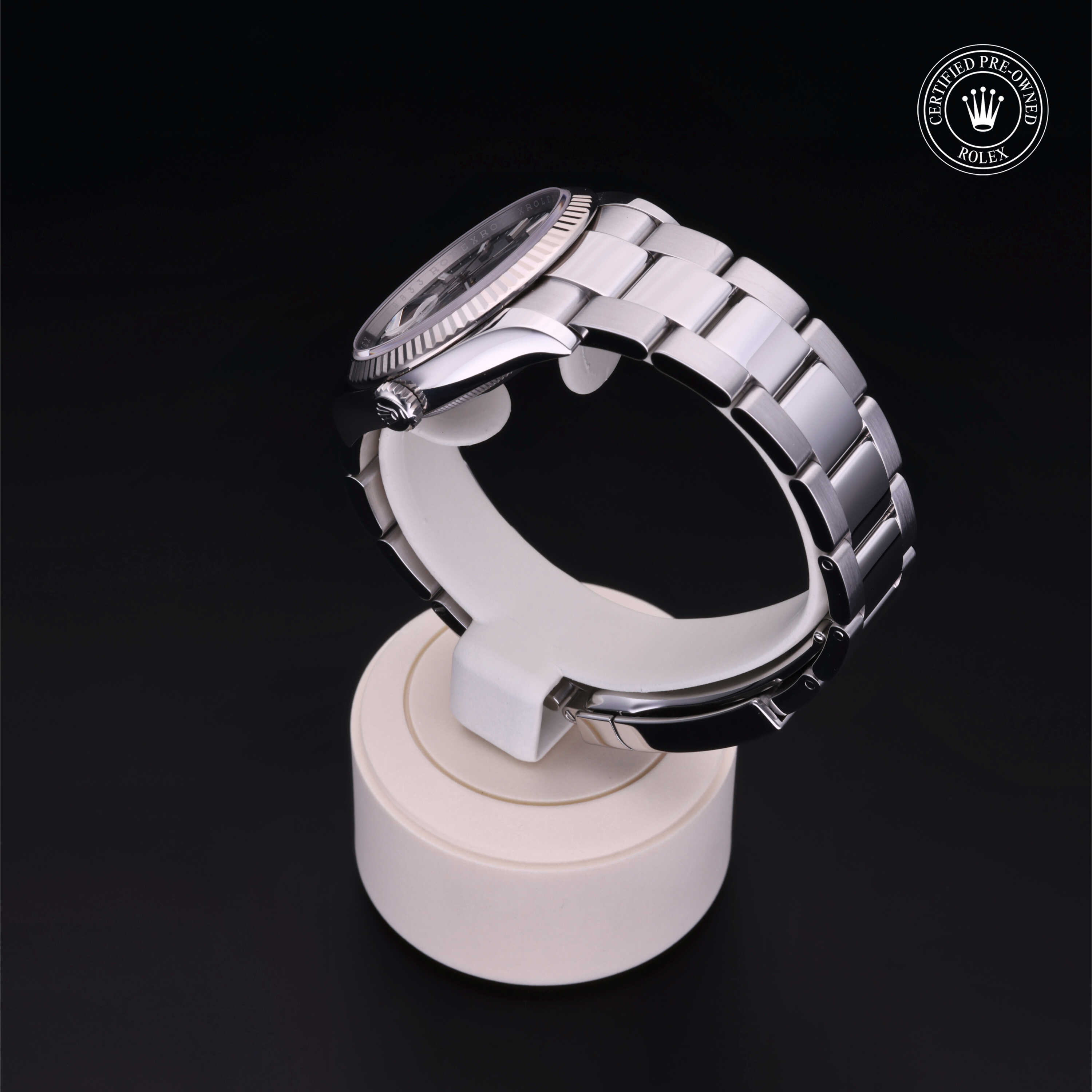 Rolex Datejust in Rolesor 18 Carat White M126234-0048 at Kirk Jewelers