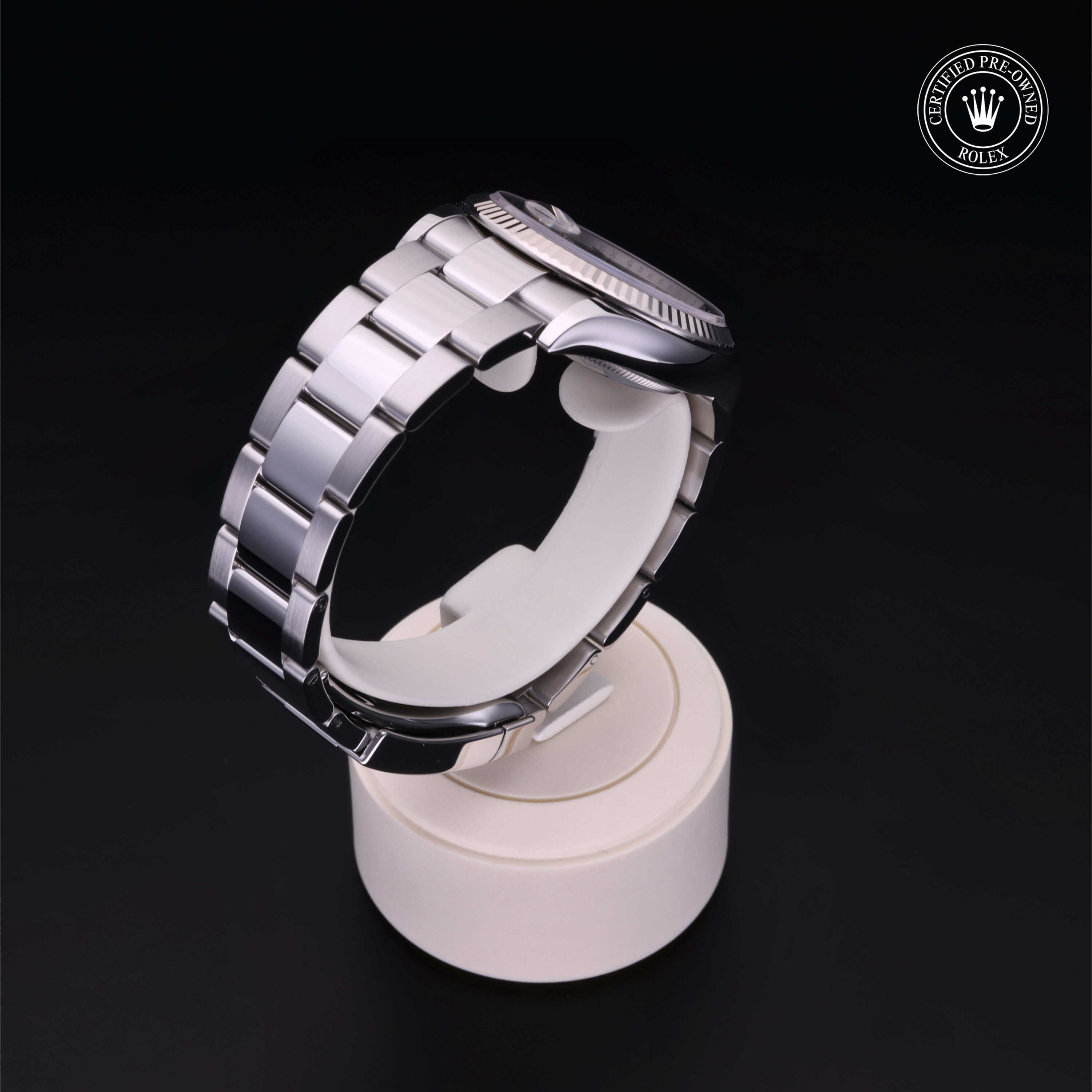 Rolex Datejust in Rolesor 18 Carat White M126234-0048 at Kirk Jewelers