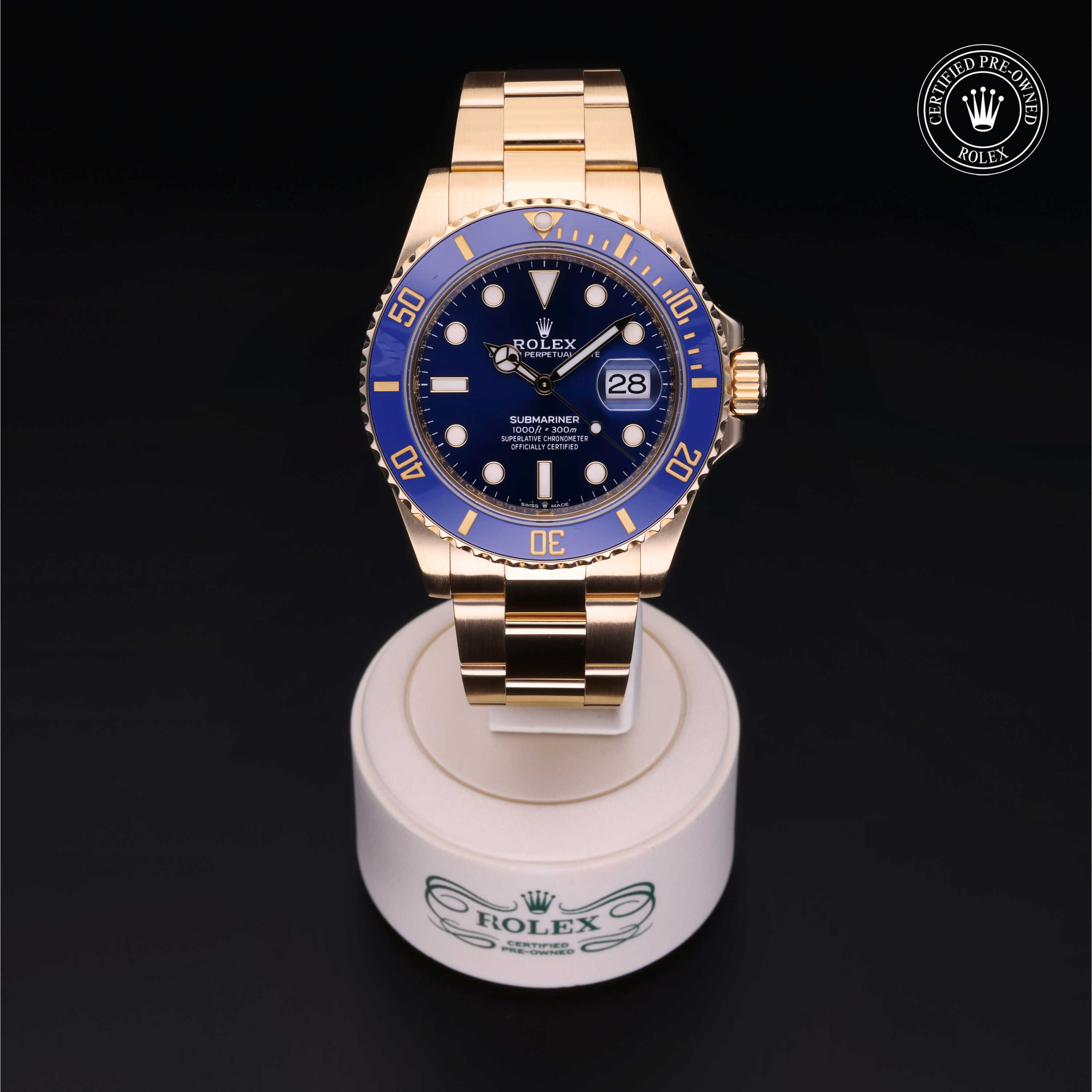 Rolex Submariner in Gold 18 Carat Yellow M126618LB-0002 at Kirk Jewelers