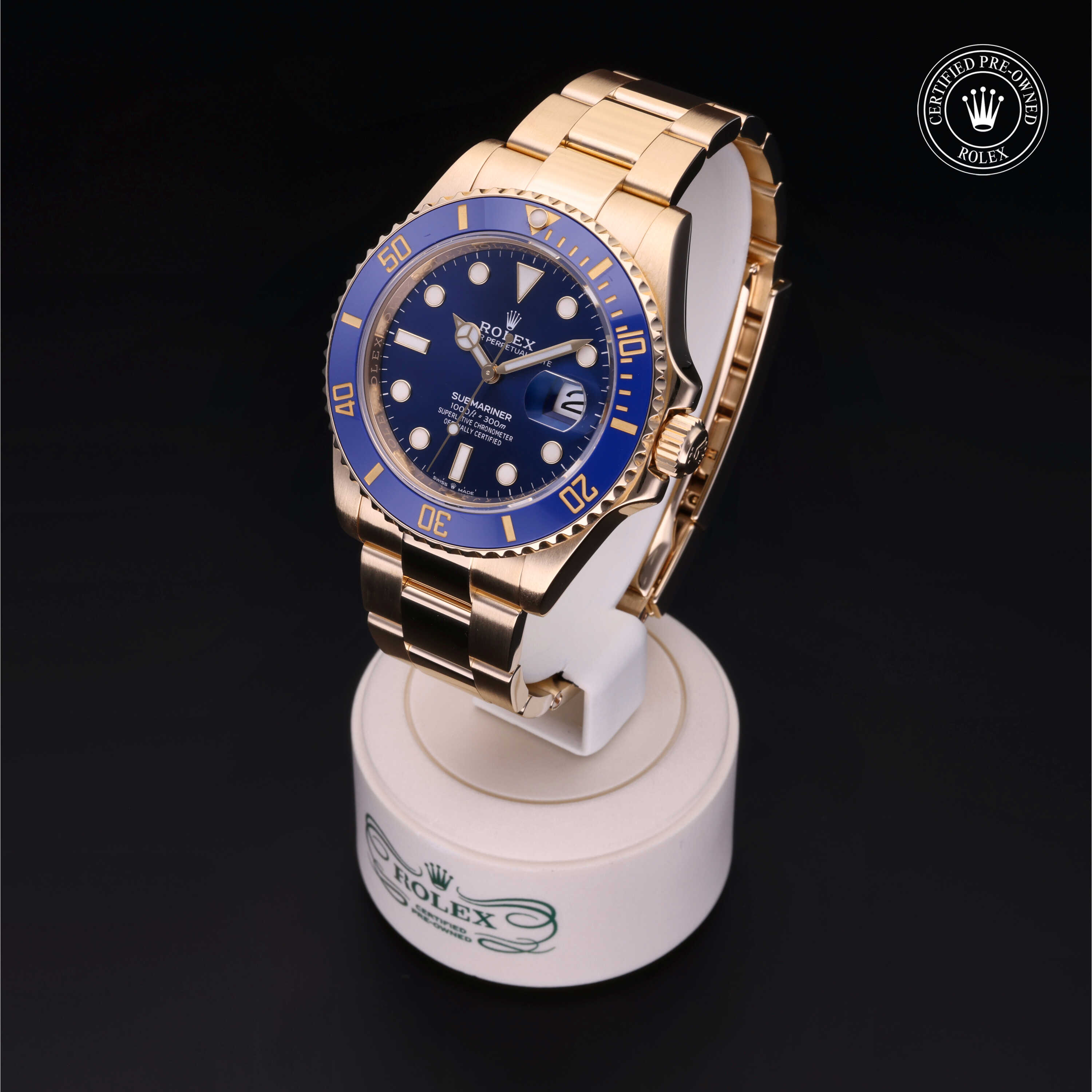 Rolex Submariner in Gold 18 Carat Yellow M126618LB-0002 at Kirk Jewelers