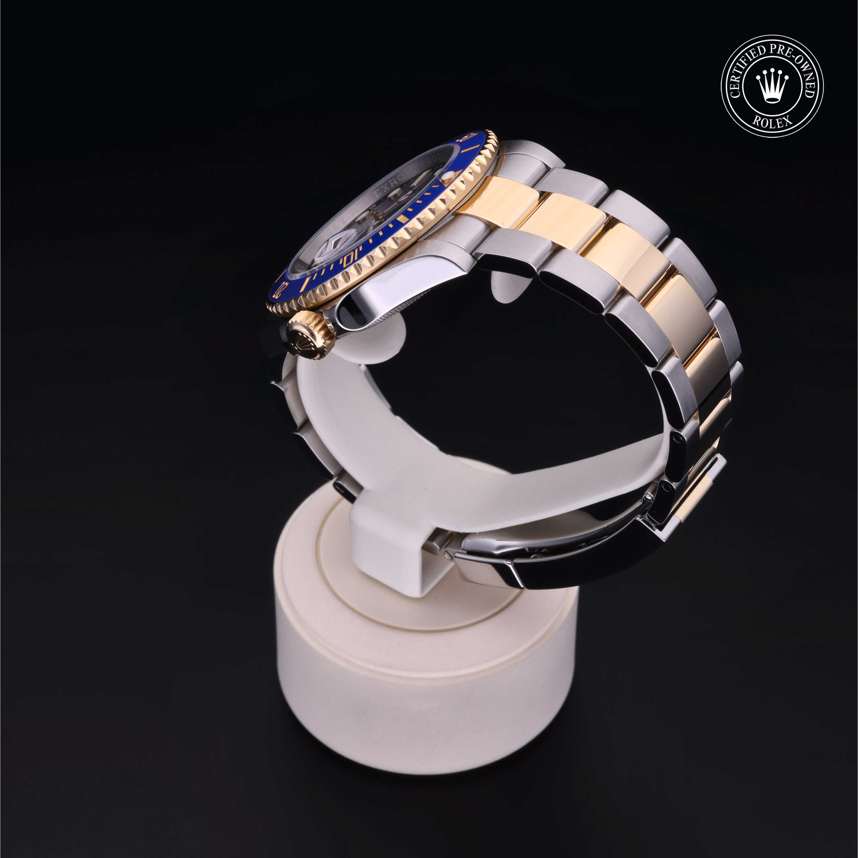 Rolex Submariner in Rolesor 18 Carat Yellow M126613LB-0002 at Kirk Jewelers