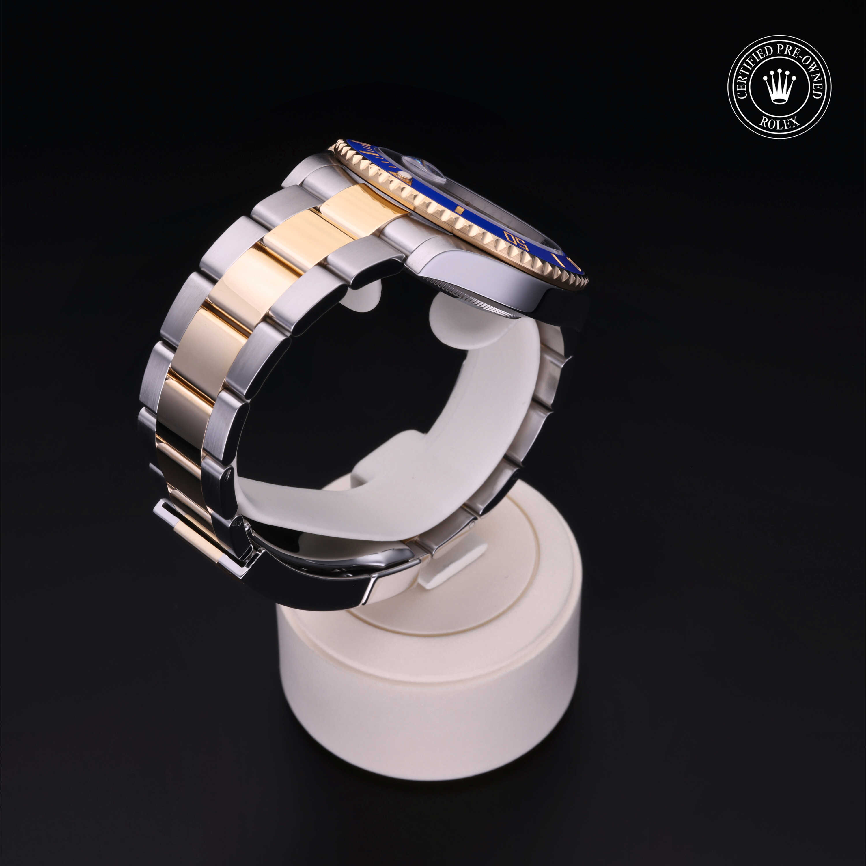 Rolex Submariner in Rolesor 18 Carat Yellow M126613LB-0002 at Kirk Jewelers