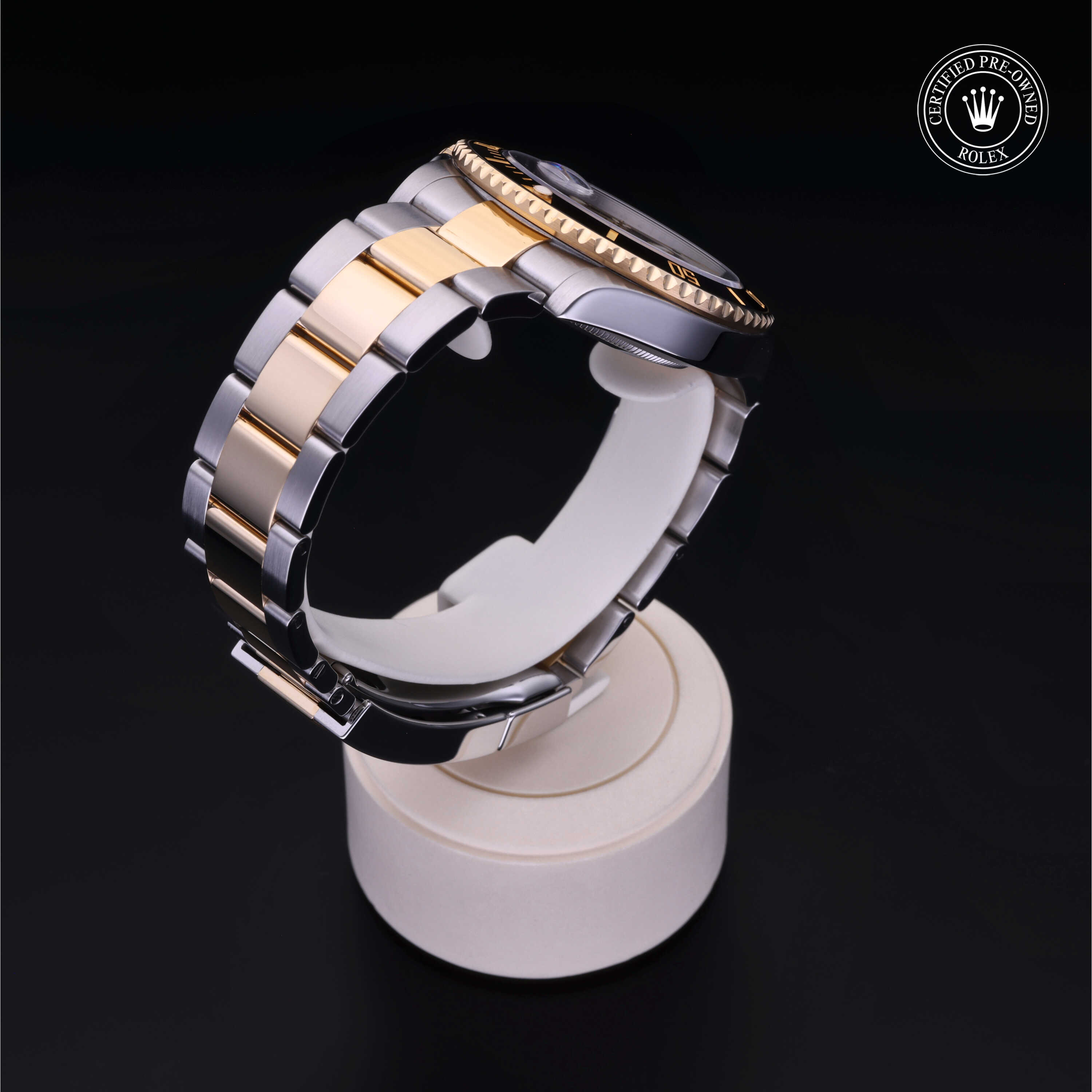 Rolex Submariner in Rolesor 18 Carat Yellow M126613LN-0002 at Kirk Jewelers