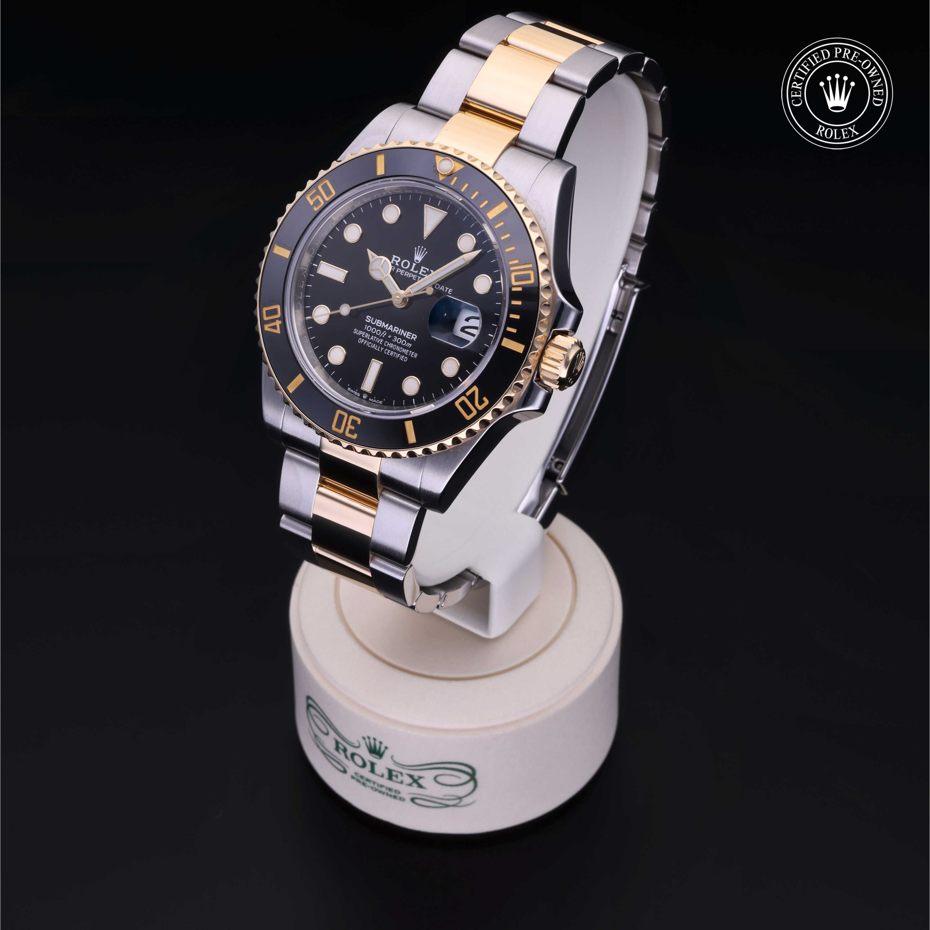 Rolex Submariner in Rolesor 18 Carat Yellow M126613LN-0002 at Kirk Jewelers