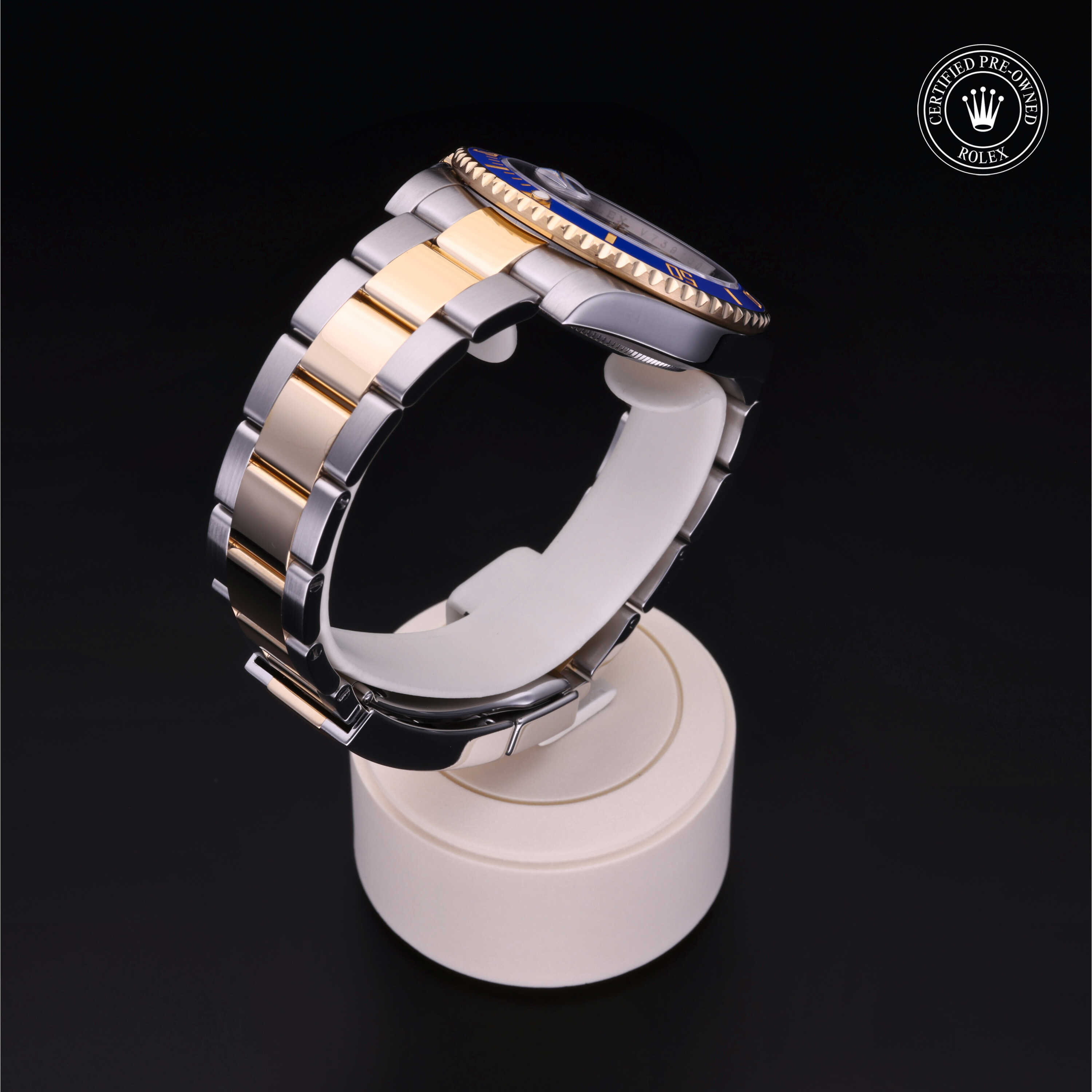 Rolex Submariner in Rolesor 18 Carat Yellow M116613LB-0001 at Kirk Jewelers