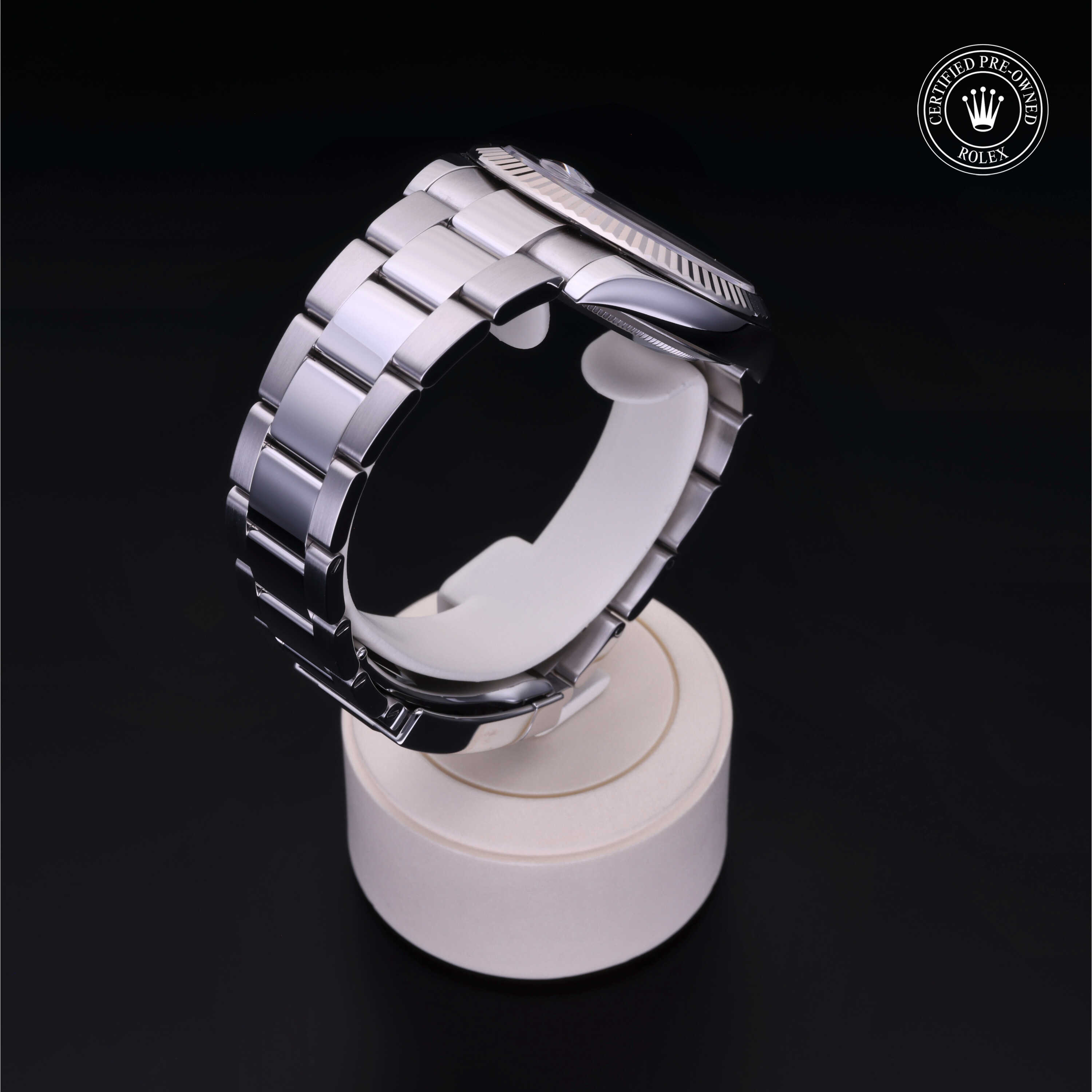 Rolex Datejust in Rolesor 18 Carat White M126334-0011 at Kirk Jewelers