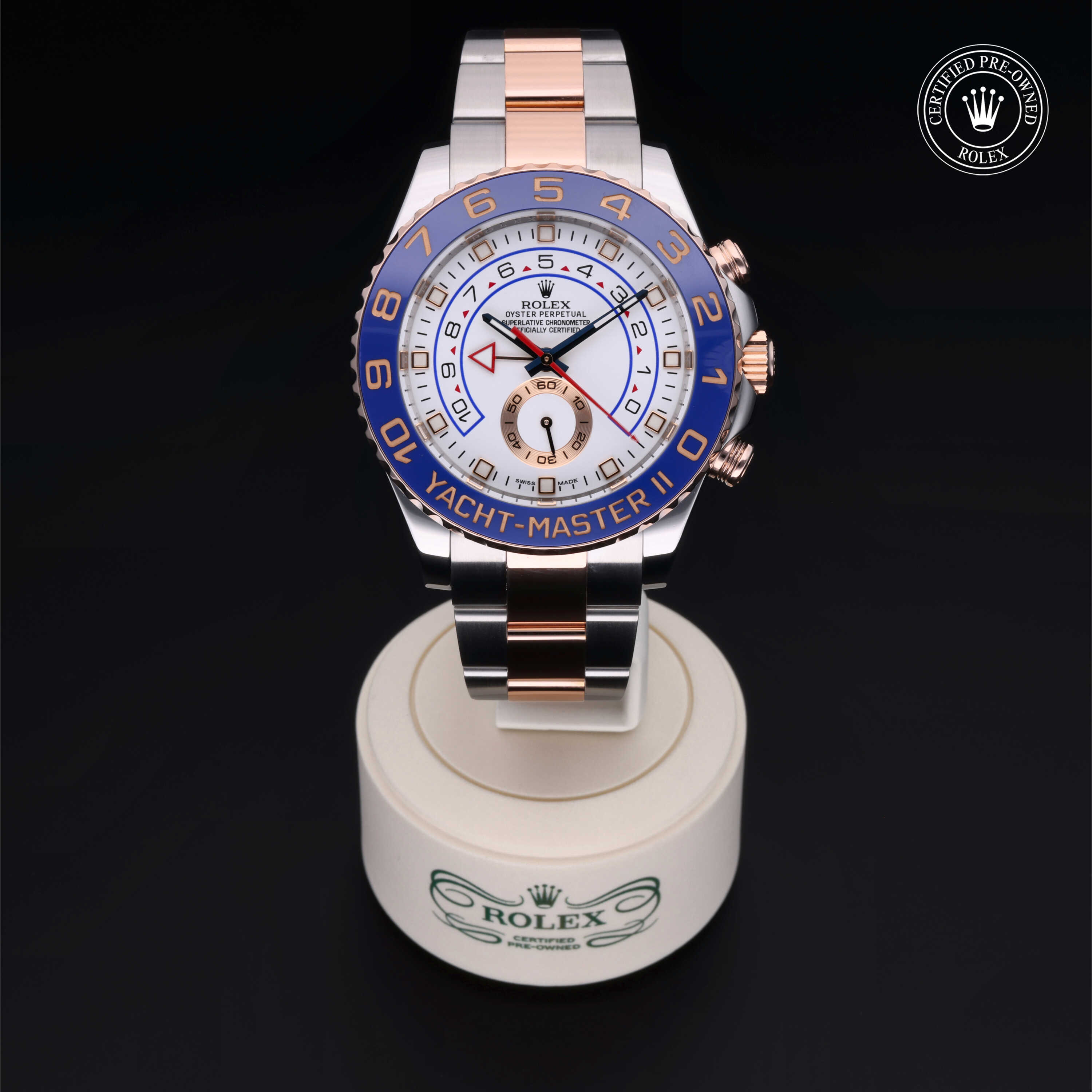 Rolex Yacht-Master II in Rolesor 18 Carat Red M116681-0001 at Kirk Jewelers