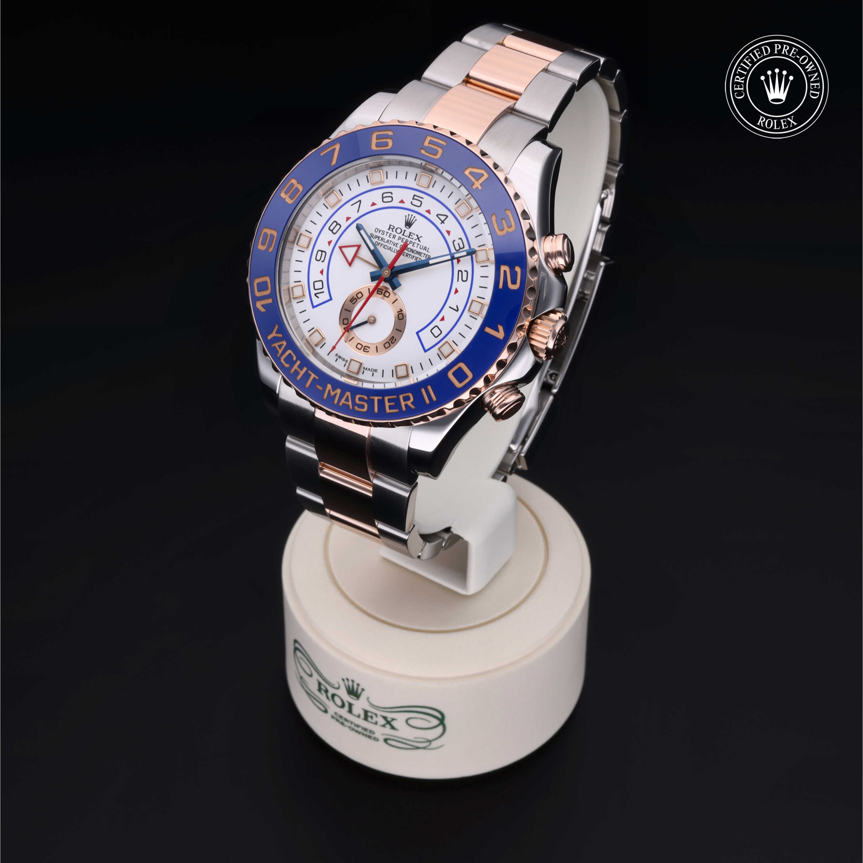 Rolex Yacht-Master II in Rolesor 18 Carat Red M116681-0001 at Kirk Jewelers