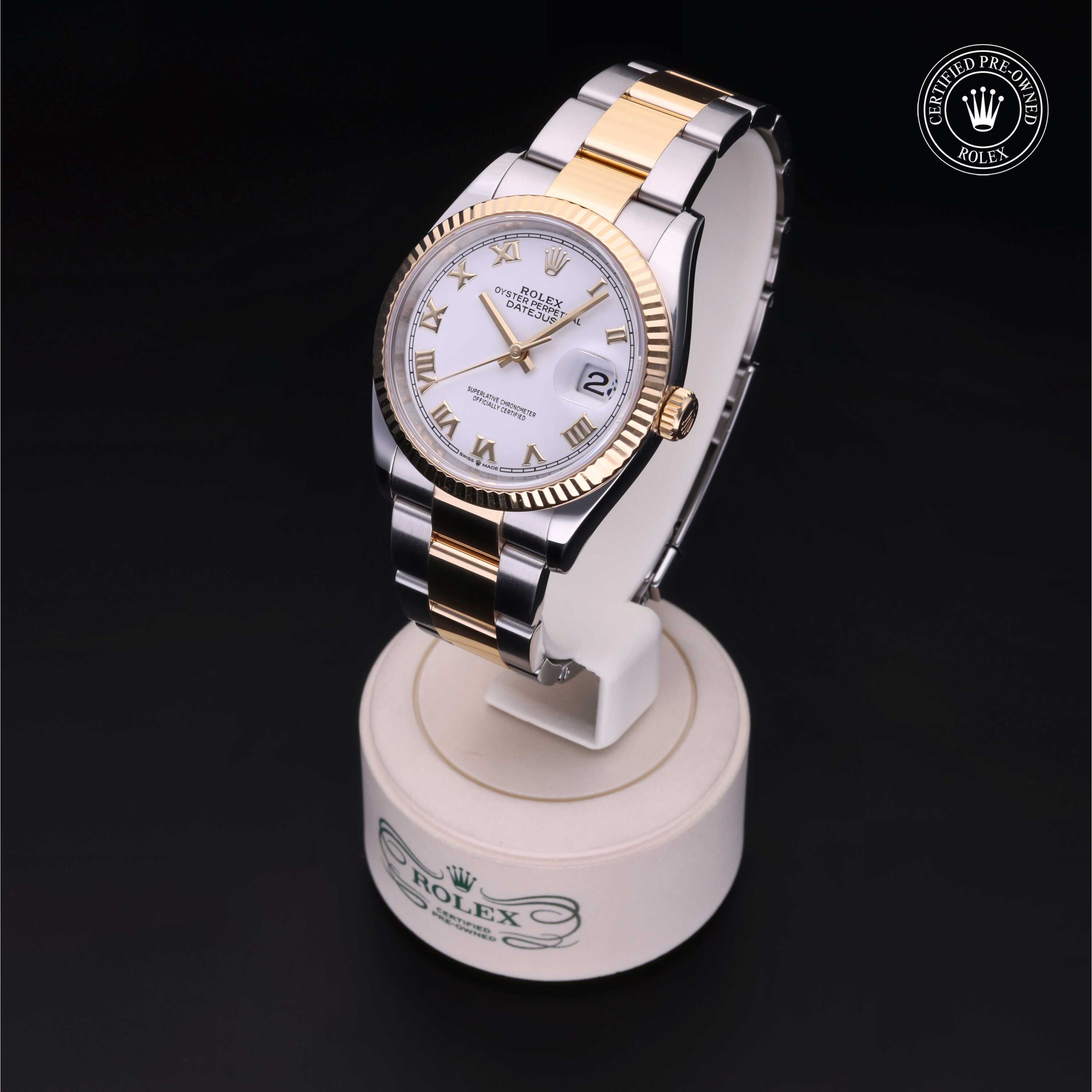 Rolex Datejust in Rolesor 18 Carat Yellow M126233-0029 at Kirk Jewelers