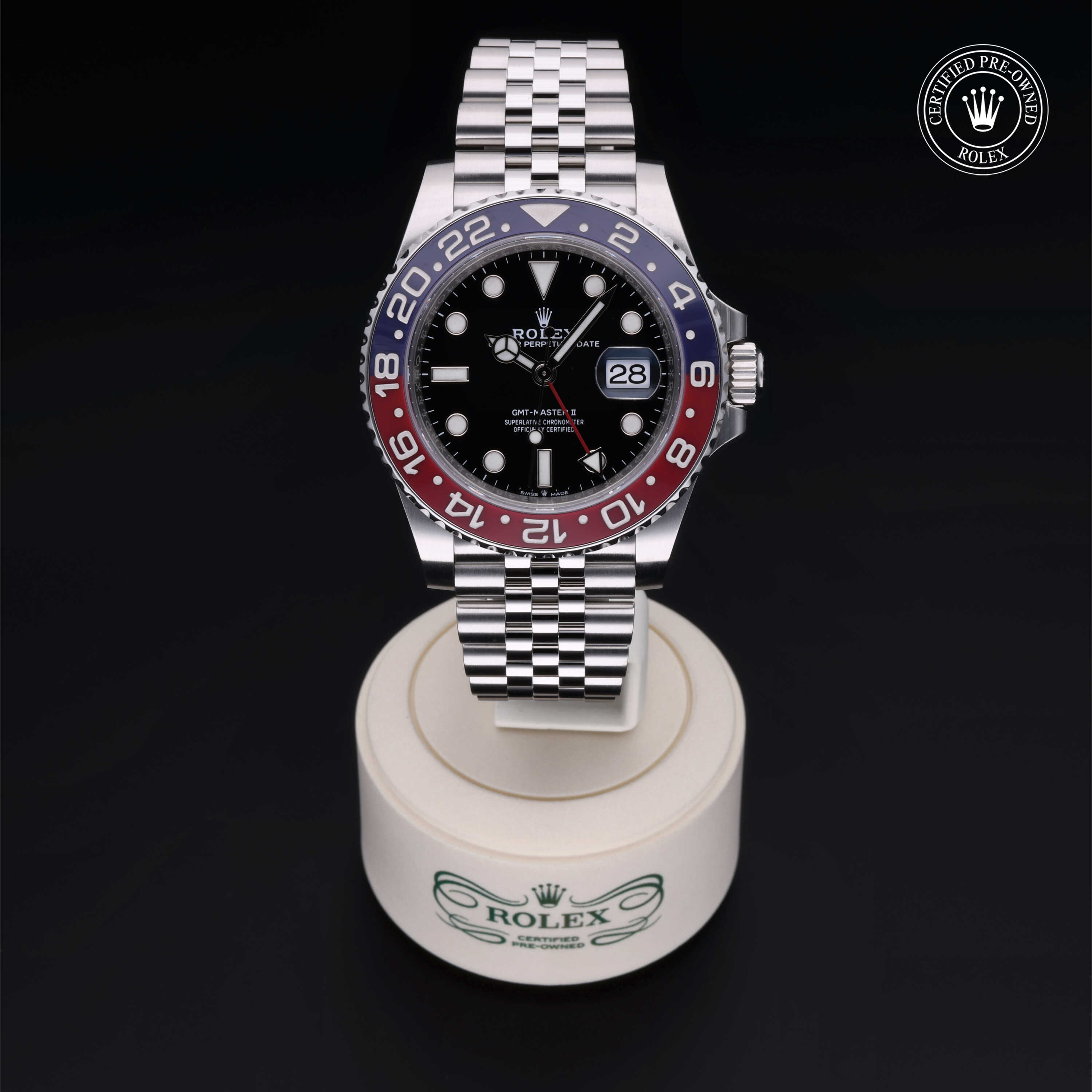 Rolex GMT-Master II in Steel M126710BLRO-0001 at Kirk Jewelers